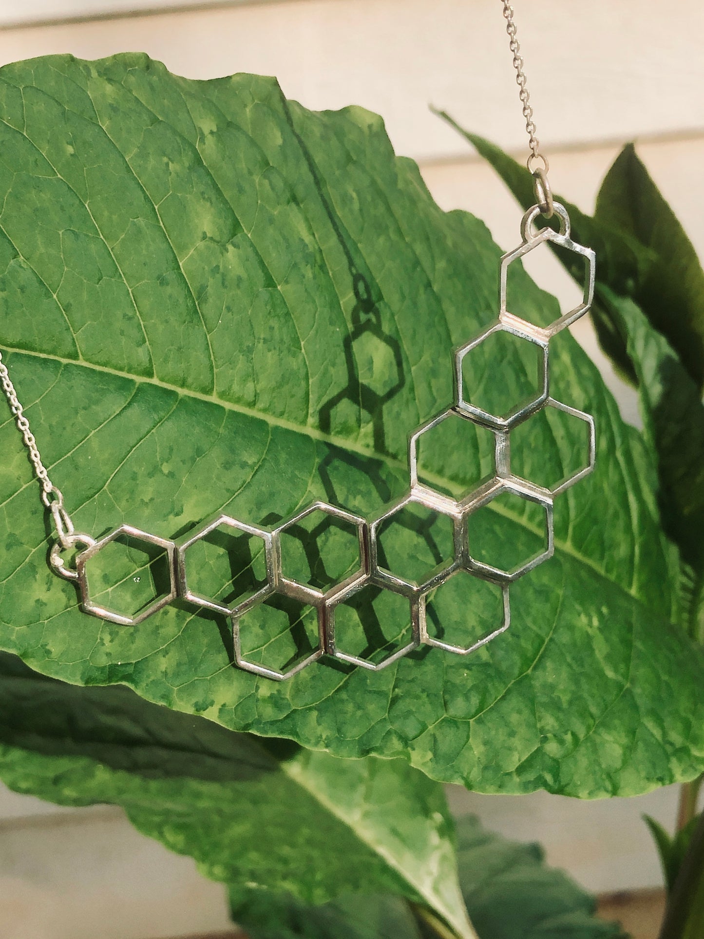 Honeycomb necklace